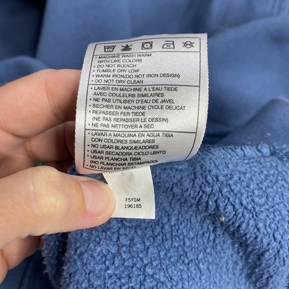 Vintage Nike Mini Swoosh Hooded Hoodie Sweatshirt Size Medium - Picture 5 of 9